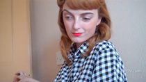 Thumbnail for British redhead Lola Gatsby wanks and sucks me off before i cum in her mouth