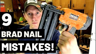 Thumbnail for 9 BRAD NAIL MISTAKES (and how to avoid them!) | The Honest Carpenter