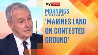 Thumbnail for Are US Marines preparing to invade Iran's coastline? | Mornings With Ridge & Frost