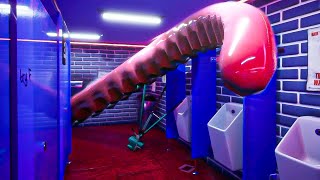 Thumbnail for When you're trapped in a bathroom with a terrifying tentacle monster | GrayStillPlays