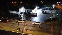 Thumbnail for Here is the HD version that was withheld from the defense team. - The HD version clearly shows Kyle did not aim his rifle at the Ziminskis.