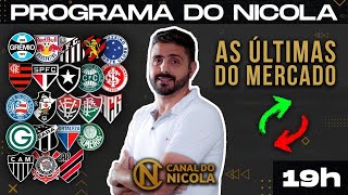 Thumbnail for AO VIVO: TÉCNICOS BALANÇAM, REFORÇOS PRA FLA, TIMÃO, SP E VERDÃO, GALO, ZÊRO, GRENAL, NEY, MERCADO+ | Canal do Nicola