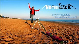Thumbnail for No Tree Slackline - slackline without trees