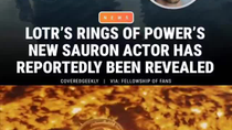 Thumbnail for "LOTR's Rings Of Power's new Sauron actor has reportedly been revealed"