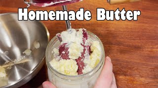 Thumbnail for Making Homemade Butter with a Tabletop Butter Churn | Ordinary Sausage