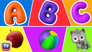 Thumbnail for ABC Song Surprise Eggs on the ChuChu Toy Train! 🚂 Learn Alphabet with Baby Taku & Friends | ChuChuTV