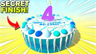 Thumbnail for I Built a SECRET FINISH Into This Birthday Cake Track! | Kosmonaut