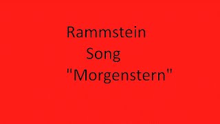 Thumbnail for Rammstein Morgenstern Lyrics | Lyrics Channel