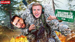 Thumbnail for 🔴 LIVE - #1 MNK PLAYER ON WARZONE 🔴  CARRYING NADESHOT 🔴 | Symfuhny