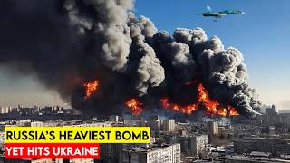 Thumbnail for Russia Hits Back Hard—FAB-3000 Bomb Flattens Ukrainian Base After Spiderweb! | Military TV