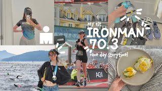 Thumbnail for my 1st IRONMAN 70.3!! 🥈🌳 story time :) | toomuchzozo