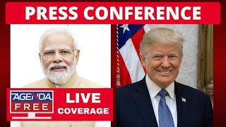 Thumbnail for Trump Press Conference with Indian Prime Minister Modi - LIVE Breaking News Coverage | Agenda-Free TV