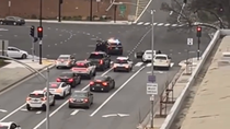 Thumbnail for Dude tries to steal a cop car and gets ROCKED 
