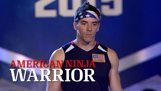 Thumbnail for Drew Drechsel at Stage 1 of American Ninja Warrior USA vs. The World 2015  | American Ninja Warrior