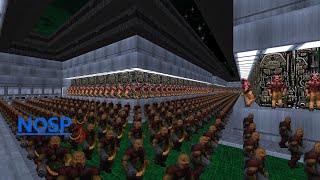 Thumbnail for Doom II: nosp3 - Map 09 (Cacodemon Refinery) UV-Max in 9:35 | Dan
