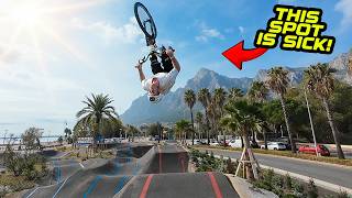 Thumbnail for ULTIMATE RIDING SPOTS AND HEAVY CRASHES WITH FAMOUS MOUNTAIN BIKERS! | Sam Pilgrim