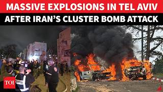 Thumbnail for Iran’s Cluster Bomb BREACHES Iron Dome Again, Huge Explosions In Tel Aviv | ‘Blood In Revenge’ | Times Of India