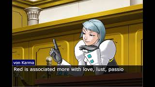 Thumbnail for That one stupid color theory post from Tumblr but it's ace attorney | Dust Bunny