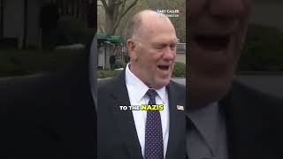 Thumbnail for Tom Homan responds to judge’s ‘n*zis given better treatment’ remark about deported gang members | TheDC Shorts