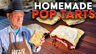 Thumbnail for Better Than Store Bought Homemade Pop Tarts! Brown Sugar Cinnamon and Cherry from Scratch | Cowboy Kent Rollins