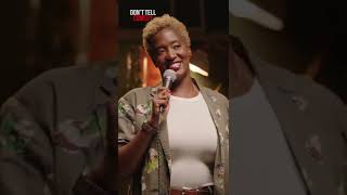 Thumbnail for “NYC vs. LA”🎤: Chloé Hilliard #standupcomedy #donttellcomedy #jokes #standup #shorts | Don't Tell Comedy