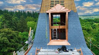 Thumbnail for Figuring out the copper dormers. | Escape to rural France