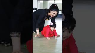 Thumbnail for ITS A BEAUTIFUL DAY TO BE 10 MONTHS OLD❤️I LOVE YOU ನನ್ನಮ್ಮ ❤️ | Aditi Prabhudeva #Shorts | Aditi Prabhudeva