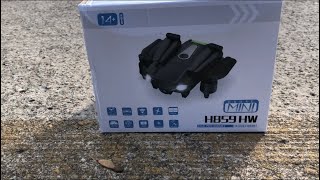 Thumbnail for Sanrock H859 HW Mini Drone - Quick Unboxing & First Flight Test | Drones & Dogs