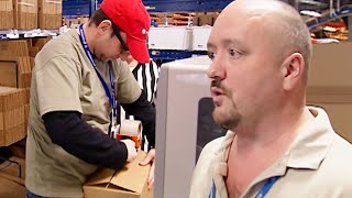 Thumbnail for Undercover Boss Gets Fired For Packing Boxes Terribly | Undercover Boss
