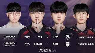 Thumbnail for Bình Luận Tiếng Việt: T1 vs KT | HLE vs NS | Tuần 3 Ngày 4 | LCK Mùa Hè 2024 | LCK Tiếng Việt