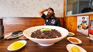 Thumbnail for YOU WIN $100 CASH IF YOU CAN FINISH THIS GIANT NOODLE CHALLENGE IN 15 MINUTES! | BeardMeatsFood