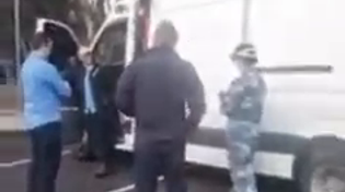 Thumbnail for   preparing to dose freedom protesters with massive amounts of radiation..  This is how EVIL GOVERNMENT IS AND THE BLUE THUGS