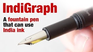 Thumbnail for IndiGraph - This fountain pen can use India ink | Teoh Yi Chie