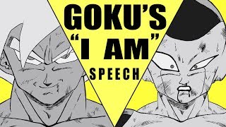 Thumbnail for Who Did it Better? - Goku's "I AM" Speech | Totally Not Mark