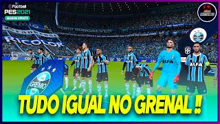 Thumbnail for CHEGAMOS NO CLASSICO COM SEDE DE VITORIA E VAMOS BUSCAR GOLS COM O GREMIO - PES 2021 - PC -OREGON PB