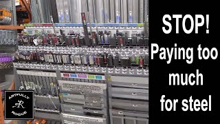 Thumbnail for How To Buy Steel Like A Pro - STOP! Paying Too Much For Steel. | Artfully Rogue