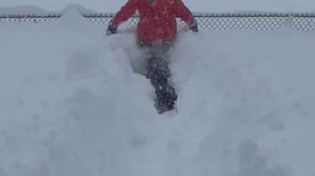 Thumbnail for I think I will take the 3 degrees F outside temperature over 4 feet of snow