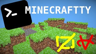 Thumbnail for Minecraft, but it runs in the terminal | zacoons