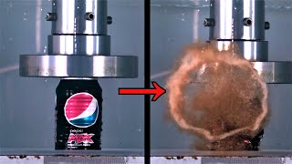 Thumbnail for What Happens if You Crush a Soda Can Under Water with Hydraulic Press? | Hydraulic Press Channel