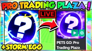 Thumbnail for (🔴LIVE) PRO TRADING PLAZA & MORE in PETS GO UPDATE!! (Roblox) | AlphaGG