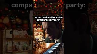 Thumbnail for When the drink hits at the company holiday party: | FunnyMemeSpot Backup