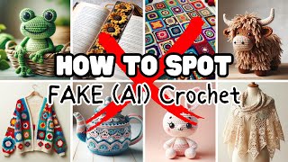 Thumbnail for How to Spot FAKE (AI) Crochet Patterns So You Don't Get Scammed