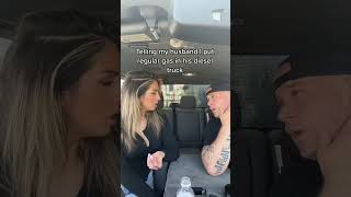 Thumbnail for I know a deal when I see one! ⛽️ Telling my husband I put regular gas in his diesel truck🤣 #shorts | Janie Ippolito