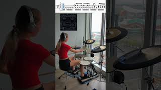 Thumbnail for Part 3: Rosetta Stoned - TOOL #shorts #drums | Nicole Niewinski