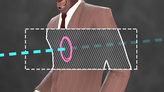 Thumbnail for tf2's hitboxes have gaps in them; you can shoot through someone | shounic