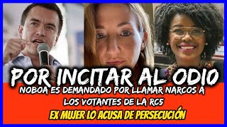 Thumbnail for Por incitar al Odi0. Noboa es demandado por llamar Narcos a  RC5. Ex mujer lo acusa de persecución | Hablando claro con Nelson Salazar