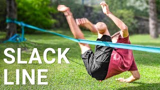 Thumbnail for Learning to Slackline with No Experience | Mike Shake