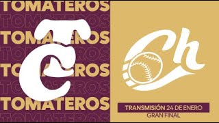 Thumbnail for 🍅 TOMATEROS DE CULIACÁN VS CHARROS DE JALISCO 🤠 JUEGO #3 FINAL - 24 DE ENERO DE 2025 | Tomateros de Culiacán