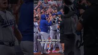 Thumbnail for The sound of Ohtani's 50th homer 🔊 (via @dodgers/TT) #shorts | ESPN MLB