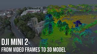 Thumbnail for DJI Mini 2 | How to create a 3D model from video frames in Reality Capture | Iulian Praz